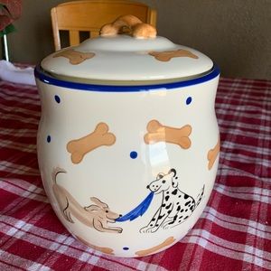 Dog cookie jar